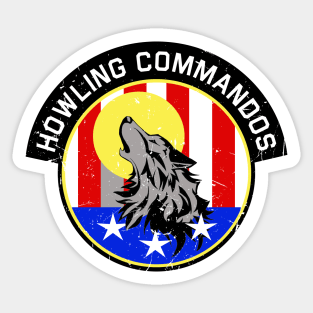 Howling Commandos Patch Sticker